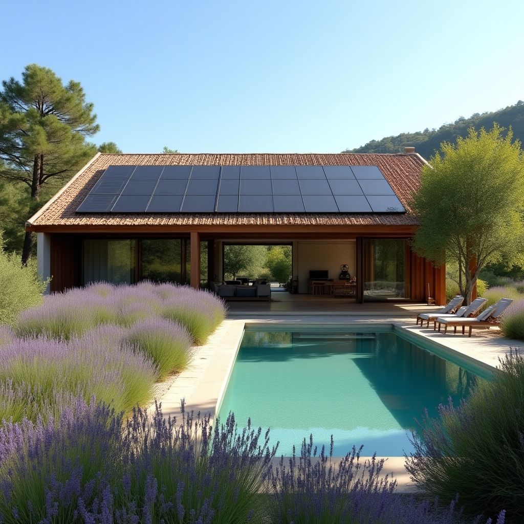 Éco-lodge en Provence